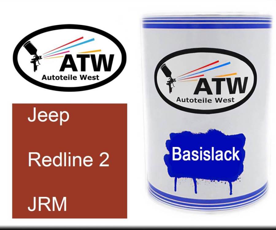 Jeep, Redline 2, JRM: 500ml Lackdose, von ATW Autoteile West.